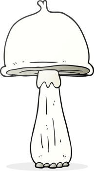 freehand drawn cartoon mushroom drawing png