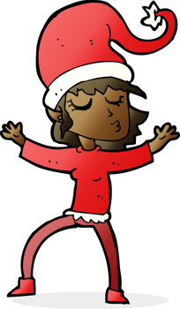 santa's helper cartoon png