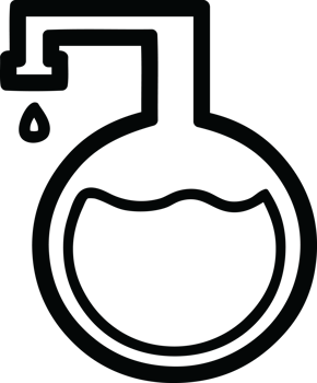 chemical vial icon symbol png