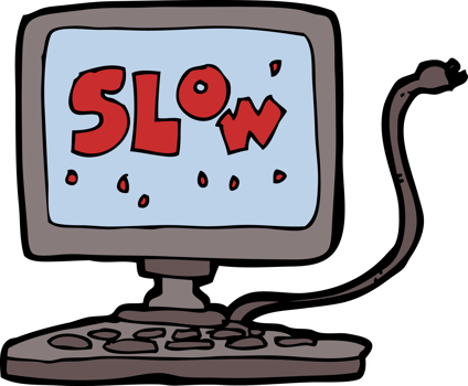 cartoon slow computer png