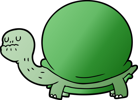 cartoon tortoise drawing png