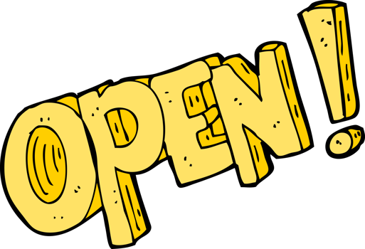 cartoon open symbol png