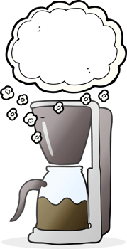 cartoon coffee maker png