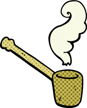 cartoon pipe smoking png