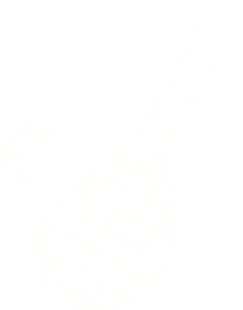 Tennis Racket Chalk Drawing png