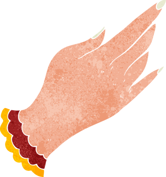 cartoon tattoo hand symbol png