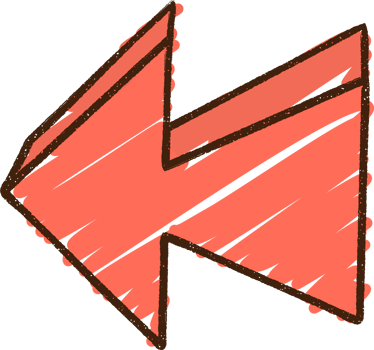 Pointing Arrow Chalk Drawing png