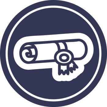 diploma certificate icon png