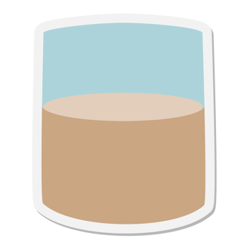 whisky glass sticker png