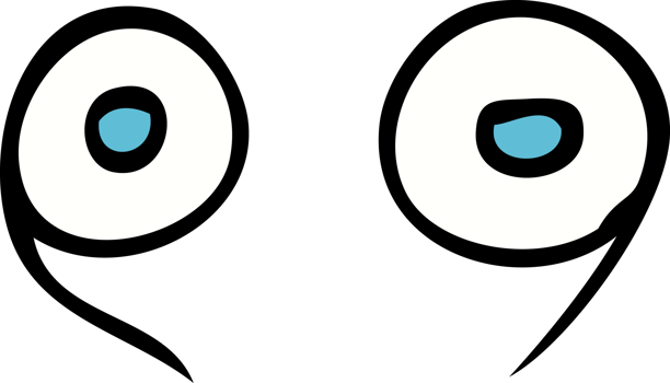 cartoon eyes drawing png