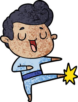 happy cartoon man png
