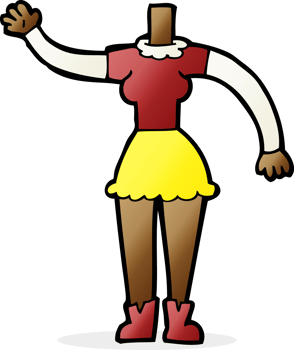 cartoon female body add photos or mix and match cartoons png