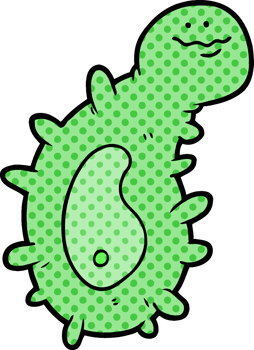 cartoon germ drawing png