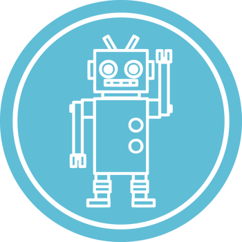 dancing robot circular icon png
