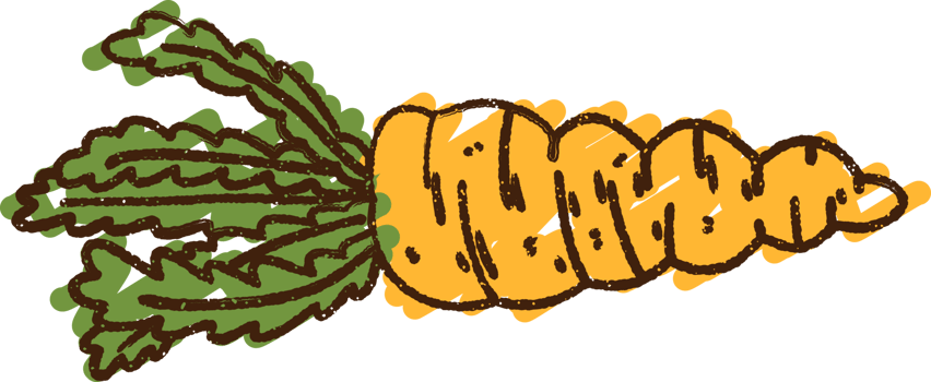 Carrot Chalk Drawing png