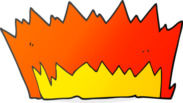 freehand drawn cartoon explosion drawing png
