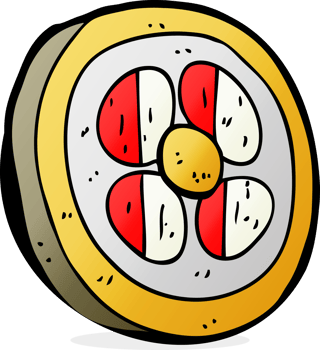 cartoon medieval shield png