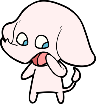 cute cartoon elephant png