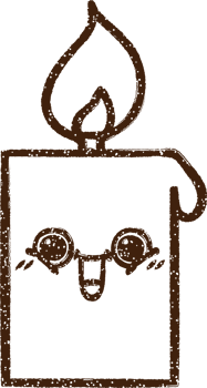 Candle Charcoal Drawing png