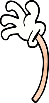 cartoon doodle hand gestures png