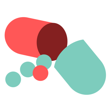 antibiotic capsule drawing png