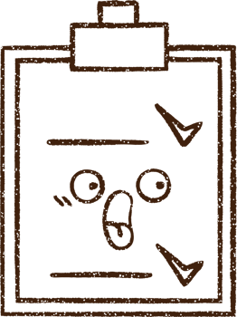Clip Board Charcoal Drawing png