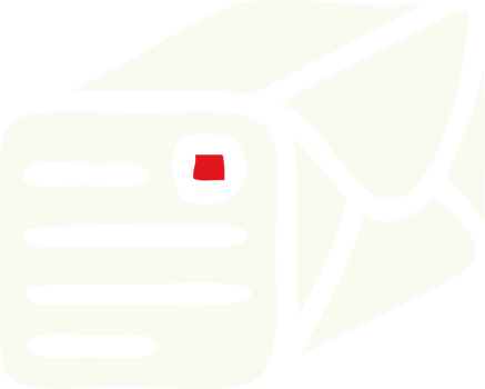 flat color retro cartoon of a paper parcel png