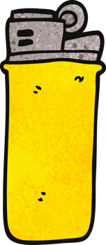 cartoon doodle disposable lighter png