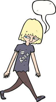 cartoon teenager with speech bubble png