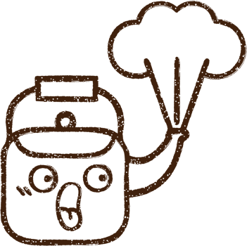 Boiling Kettle Charcoal Drawing png
