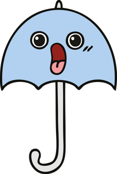 cute cartoon umbrella png