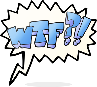 speech bubble cartoon WTF symbol png