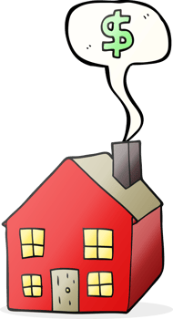 speech bubble cartoon housing market png