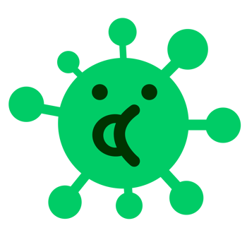 simple talking virus png