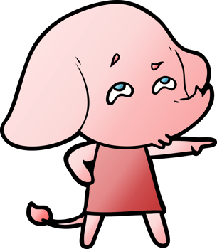 cartoon elephant remembering drawing png