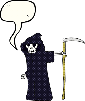 comic book speech bubble cartoon death png