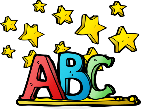ABC cartoon drawing png