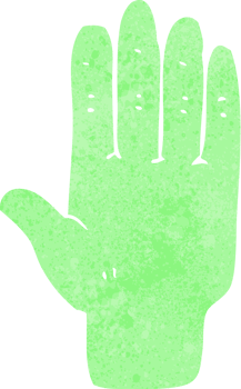 cartoon zombie hand png
