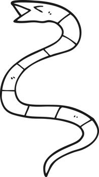 hissing cartoon snake drawing png
