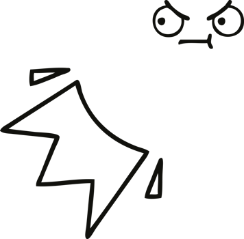line drawing cartoon of a basketball png