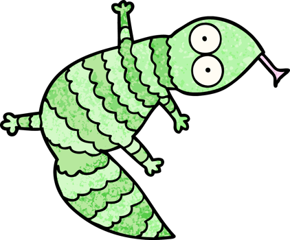 cartoon lizard drawing png