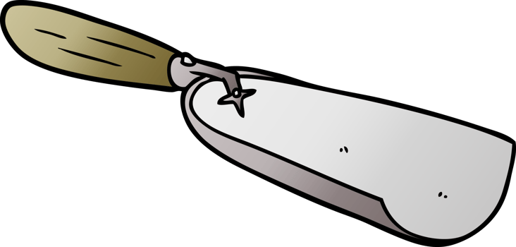 cartoon coal shovel drawing png