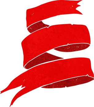 scroll banner cartoon png
