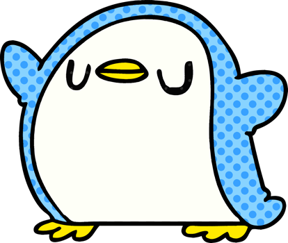cartoon kawaii of a cute penguin png
