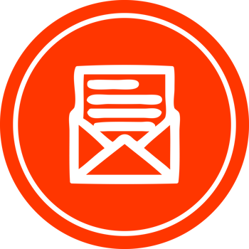 envelope letter circular icon png