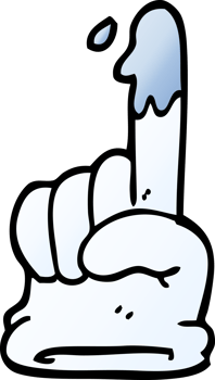 cartoon doodle medical glove png