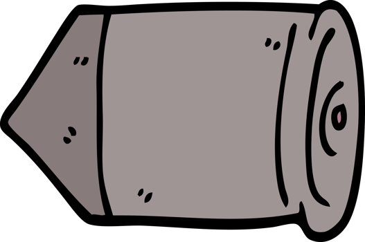 cartoon doodle bullet png