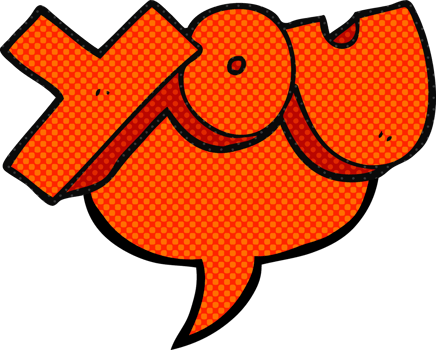 hand drawn comic book speech bubble cartoon you symbol png