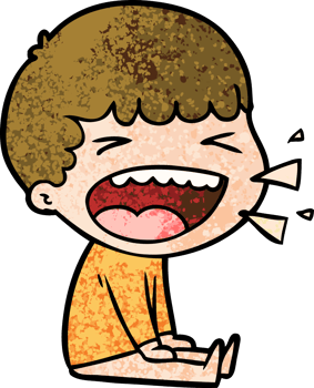 cartoon laughing man png