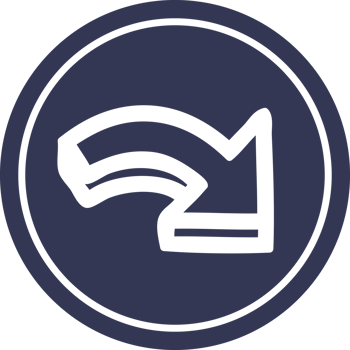 direction arrow circular icon symbol png